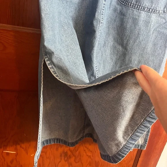 Denim Sleeveless Dress - Picture 5 of 8